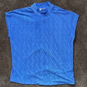 TANJAY Sky Blue blouse stretch TANJAY 2x